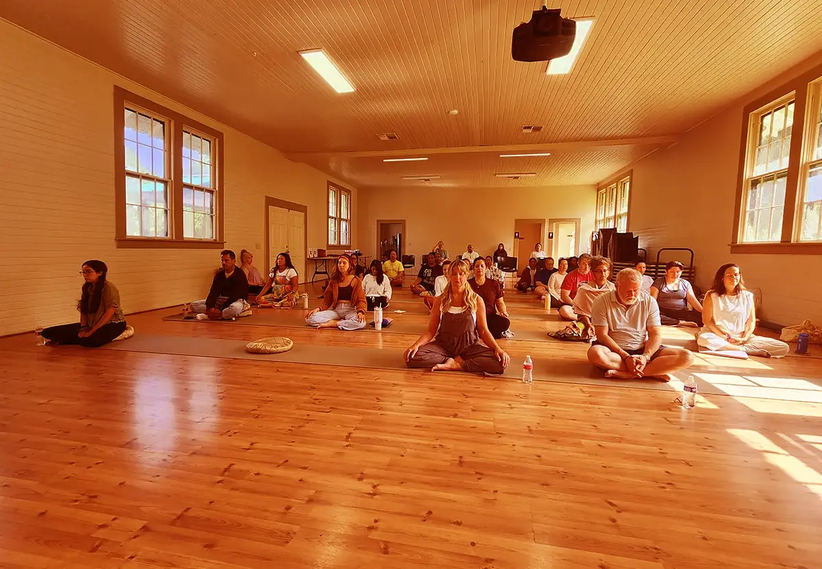 Retreat participants group