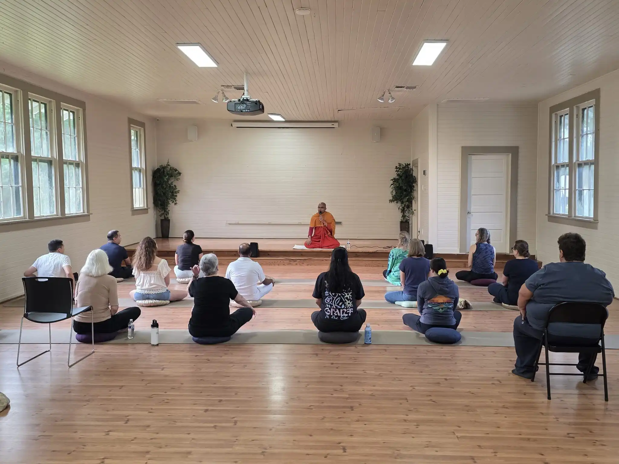 Meditate with a monk in Newport Beach